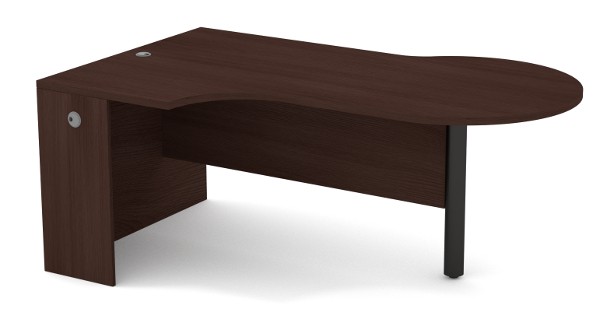 Envision Desk - Right Keyhole with 18" Modesty Panel