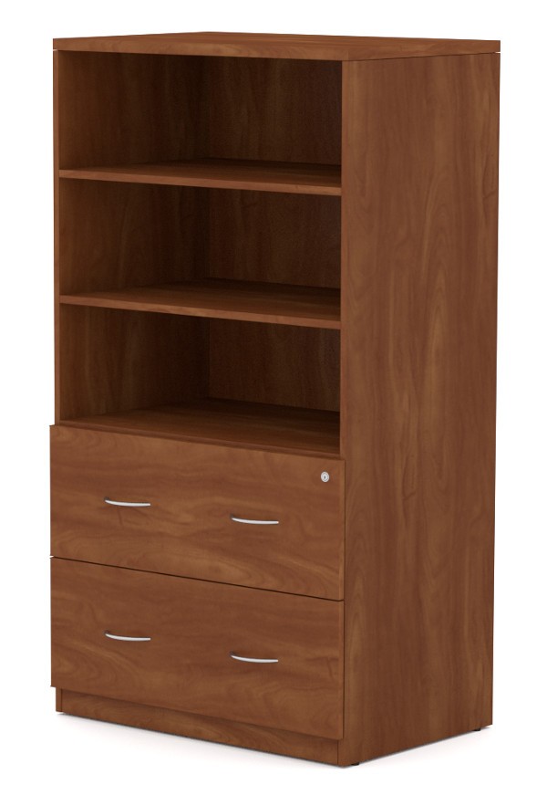 Envision Lateral File - Two Drawer & Deep Shelving