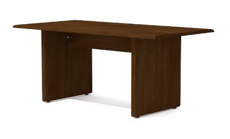 Oak Accent Conference Table 
