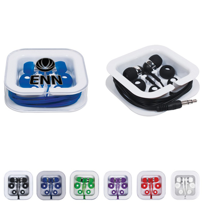 Ear Buds in Square Case As low as $2.09