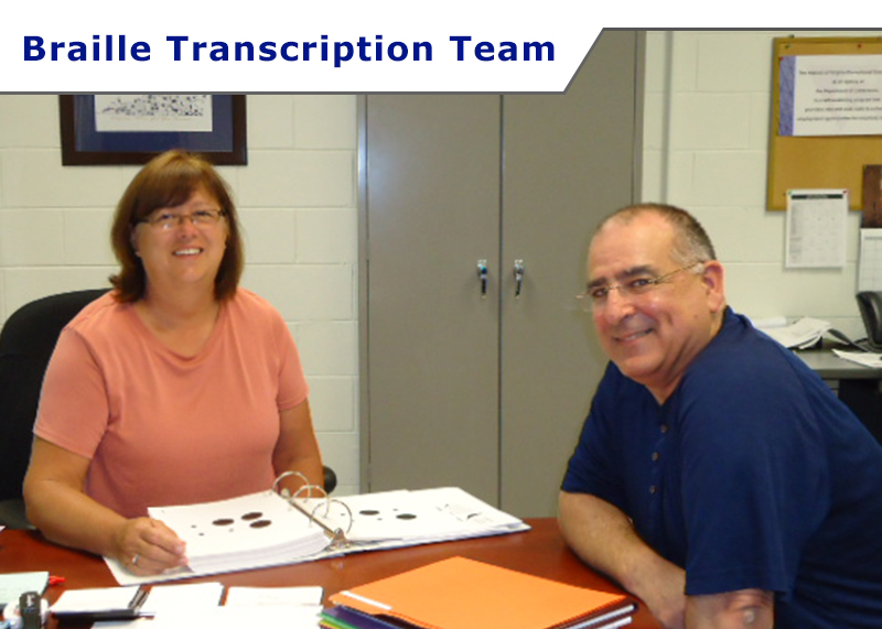 Braille Transcription Team 