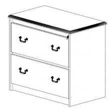 Stafford Lateral Files - Two Drawer